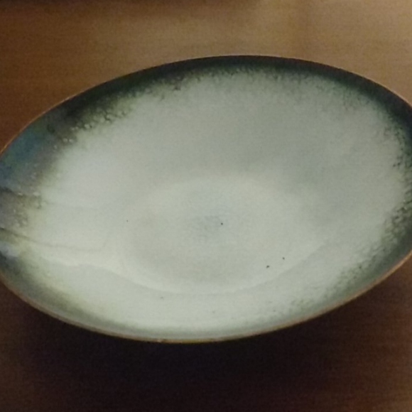 Vintage Leon Statham hammered Copper Enamel Bowl - Picture 4 of 4